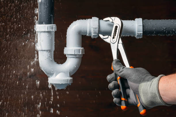 Professional Drain Cleaning technician working in Edwardsville, KS